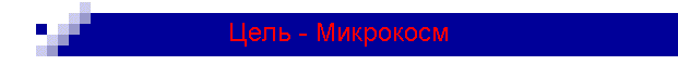 Цель - Микрокосм